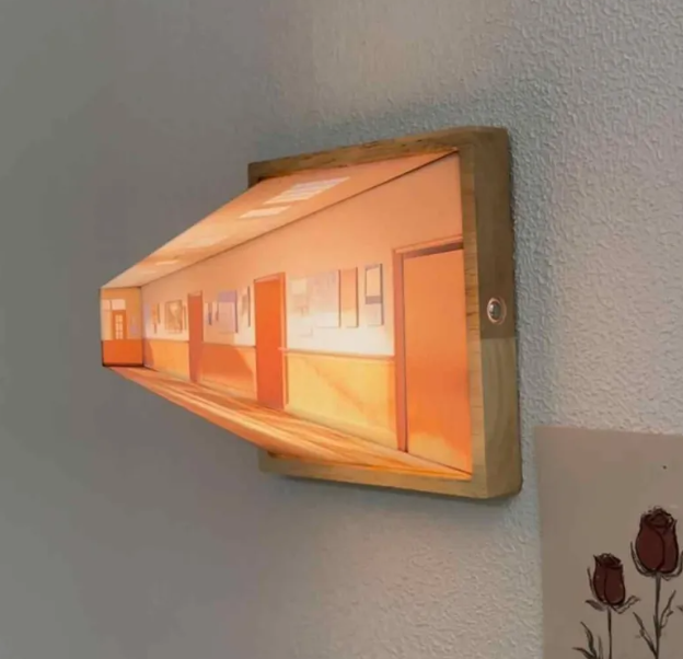 Geometric LED Night Light